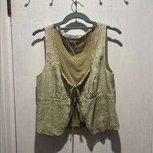 REFORMATION linen tank top